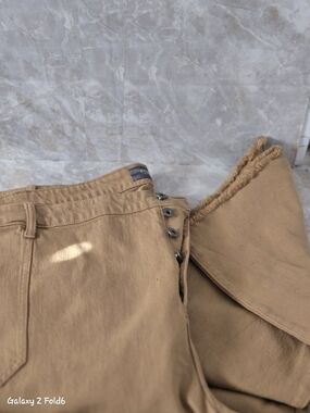 Torrid Plus Size Tan Straight-Leg Button-Fly Pants